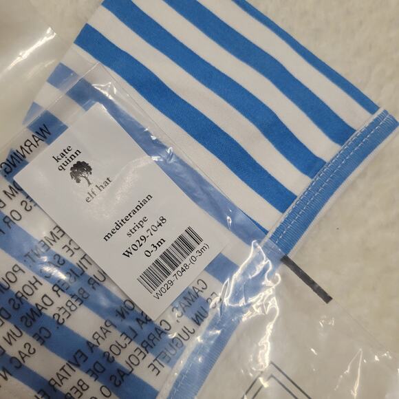 Kate Quinn Mediterranean Stripe Elf Hat - Picture 2 of 2